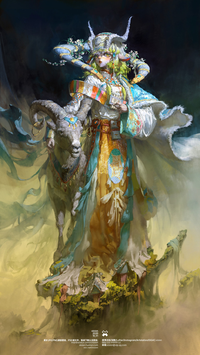 画师：Xision Wu 