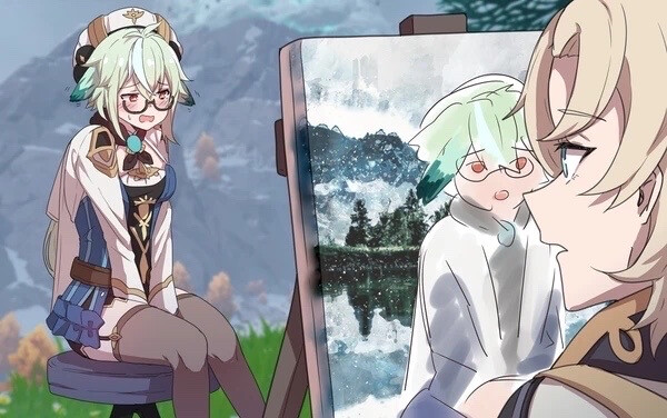 原神
阿贝多和砂糖