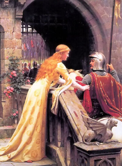 Edmund Blair Leighton 埃德蒙·布莱尔·莱顿经典油画作品
