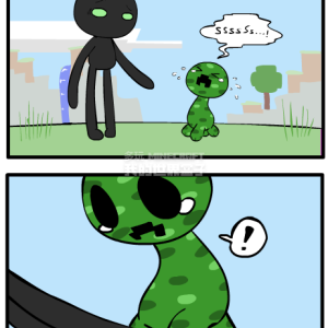 mc 苦力怕 末影人 - 高清图片,堆糖,美图壁纸兴趣社区