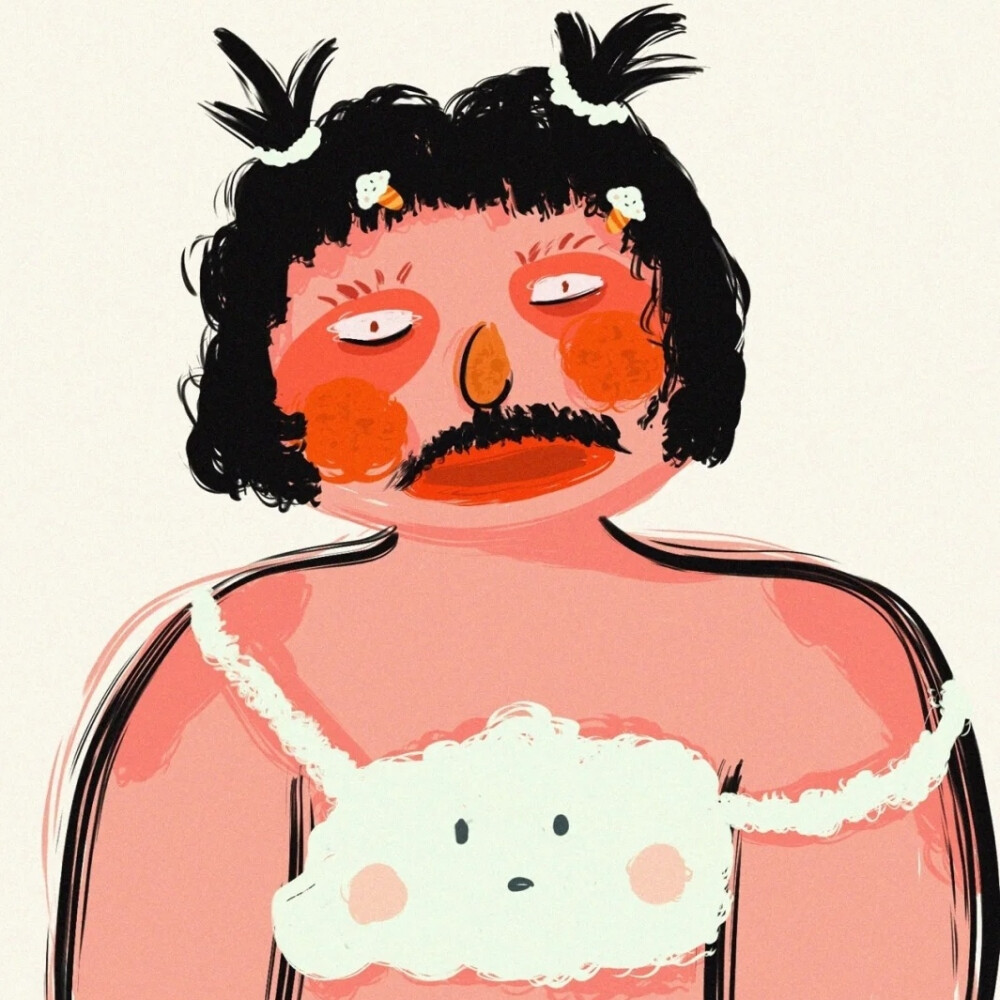 有时候觉得自己变丑了