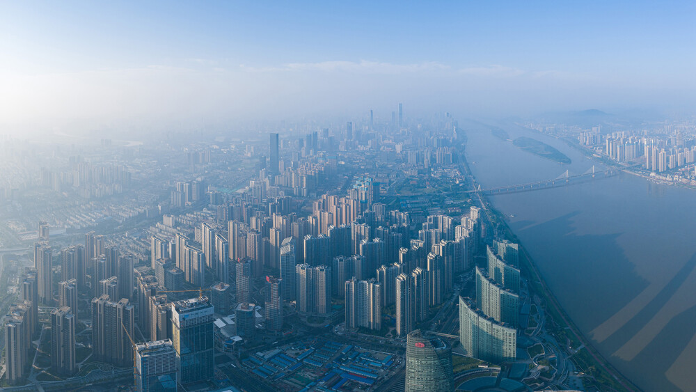 长沙航拍 摄影 城市美景