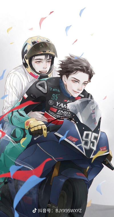 博君一肖 抖音搬运 手绘 漫画 肖战王一博 bjyxszd 情侣 