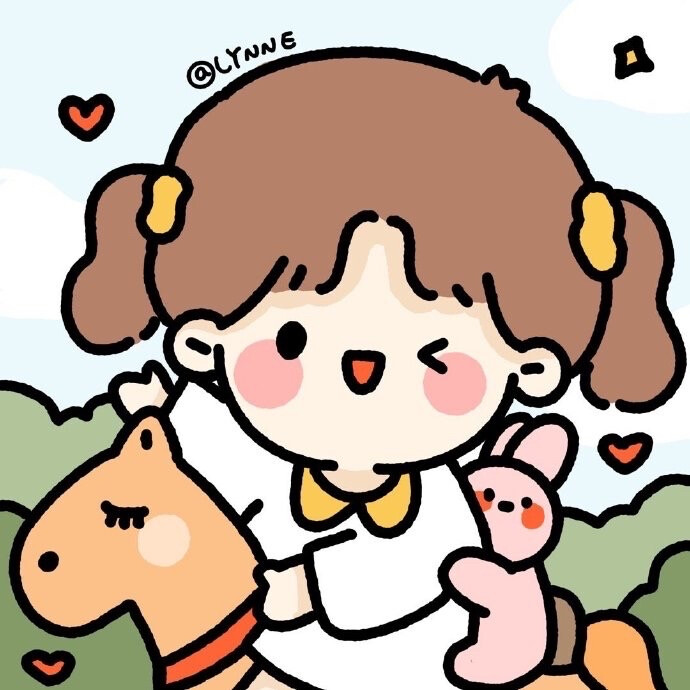 女生头像 插画师：插画师小荔枝Lynne
