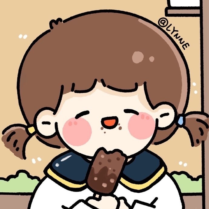 女生头像 插画师：插画师小荔枝Lynne
