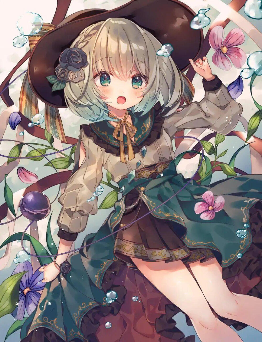 汤不热:ana_ame0 少女