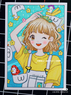 彩铅动漫