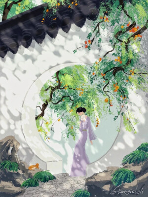 画师：@星岛星河