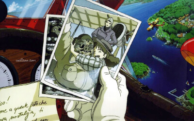 「 再见了，亚得里亚海的自由和放荡的生活 」
- 红猪
- 红の豚（1992）
吉卜力动画/宫崎骏系列/截图