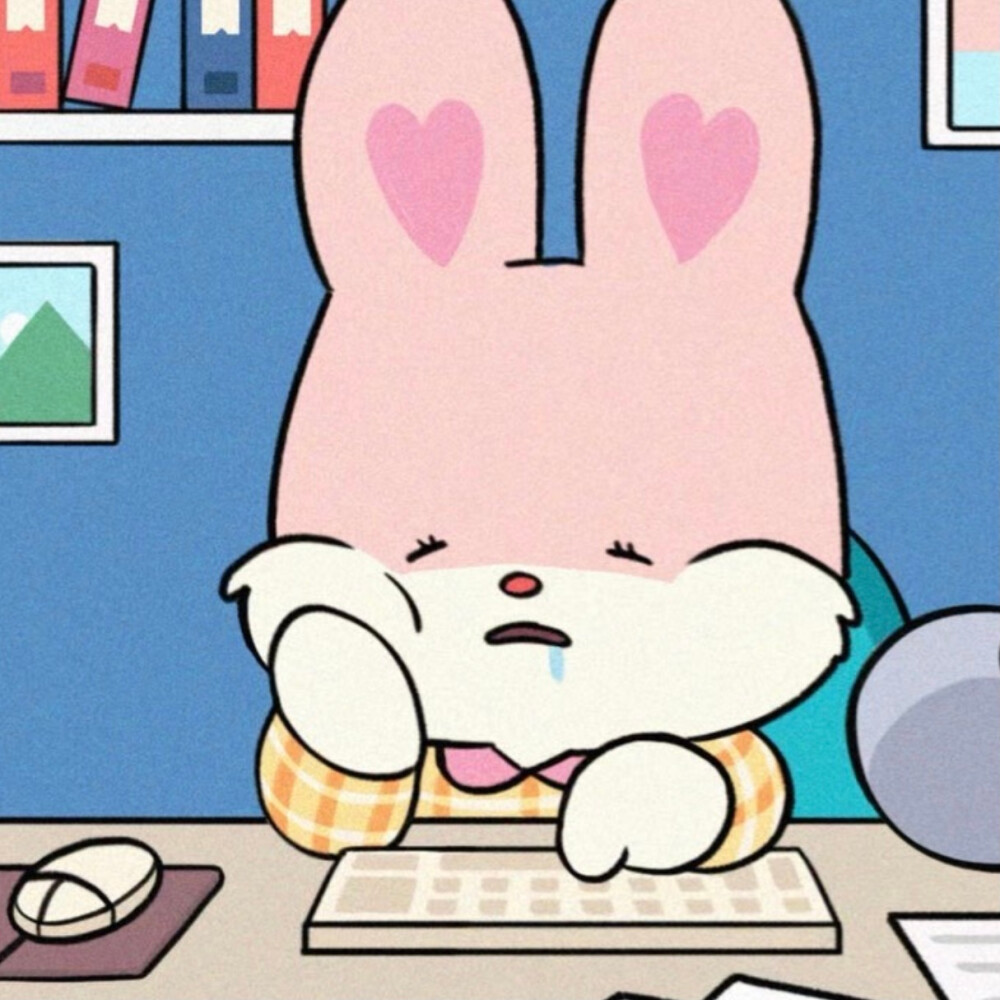 兔兔头像 图源网络 侵权删