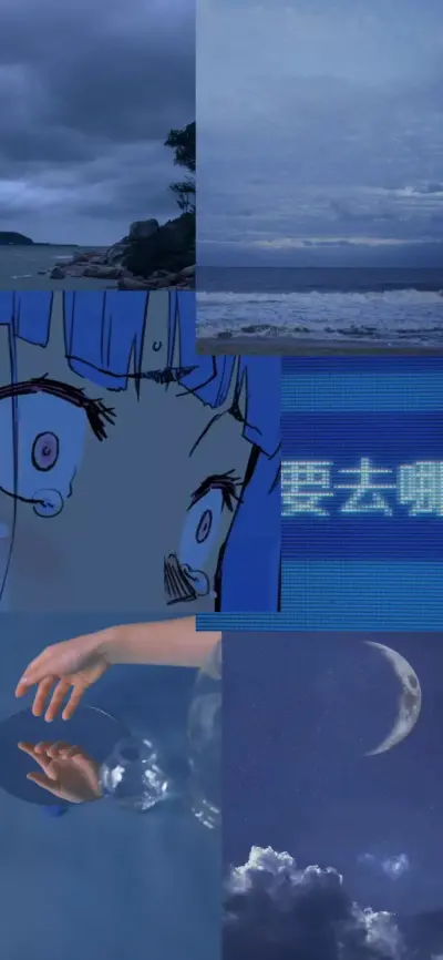 蓝色背景图 侵权删