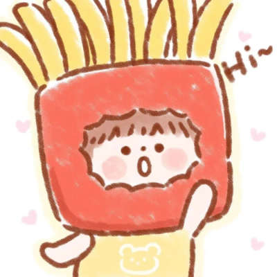 闺蜜头像可爱卡通手绘动漫双人三人