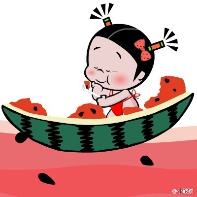 小破孩情侣头像