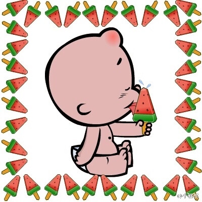 小破孩情侣头像