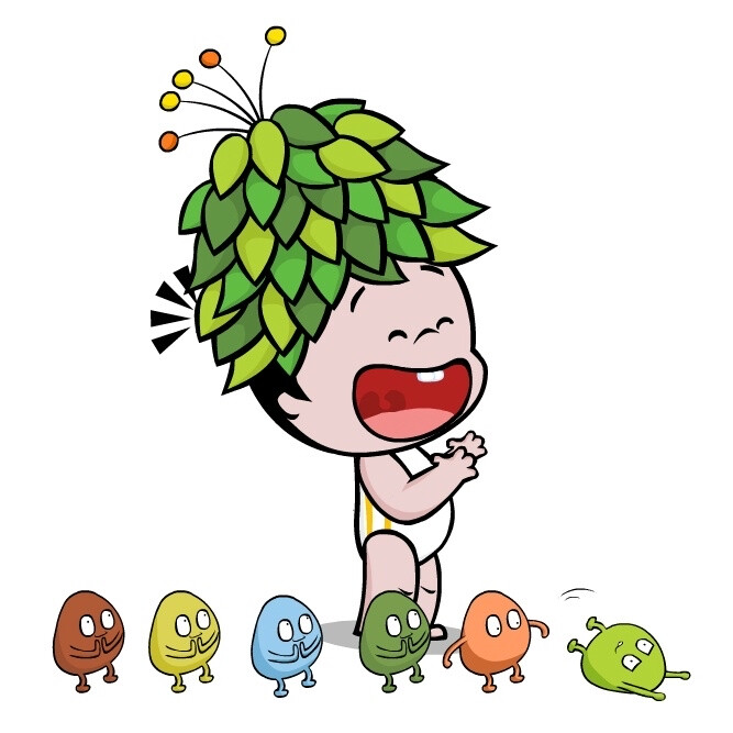 小破孩情侣头像