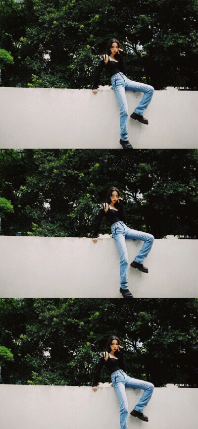 欧阳娜娜明星街拍壁纸 ​​​—dt失恋女主角谩