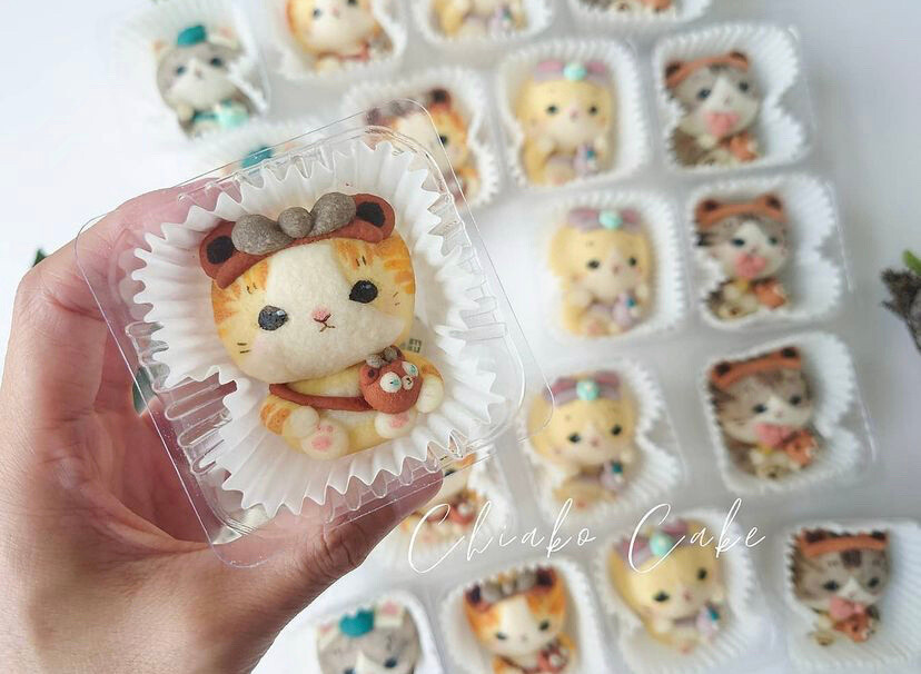 舍不得吃的凤梨酥，来自台湾。