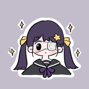 可爱女生头像 
画师：宇宙栗子