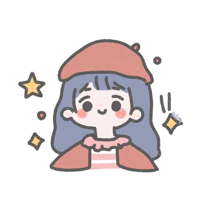 可爱女生头像 画师:宇宙栗子