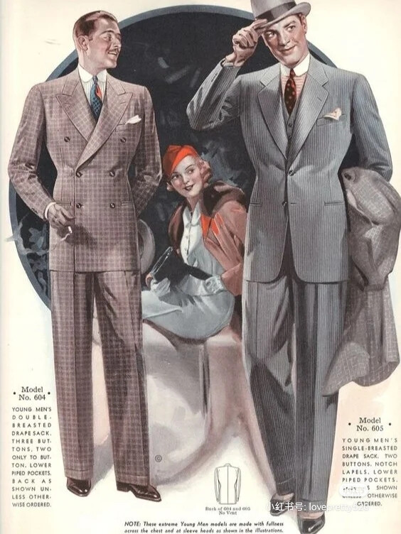 1920s男装