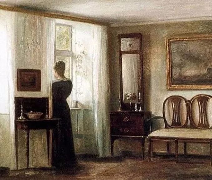 ...丹 麦 艺 术 家
Carl Vilhelm Holsoe