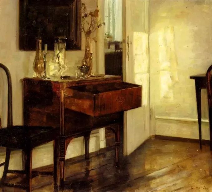 ...丹 麦 艺 术 家
Carl Vilhelm Holsoe