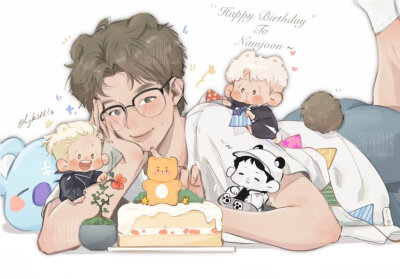 金南俊手绘,搜图不易，留图请点赞，专辑内所有图片均有才阿米所绘，我只是图片搬运工，只留作欣赏