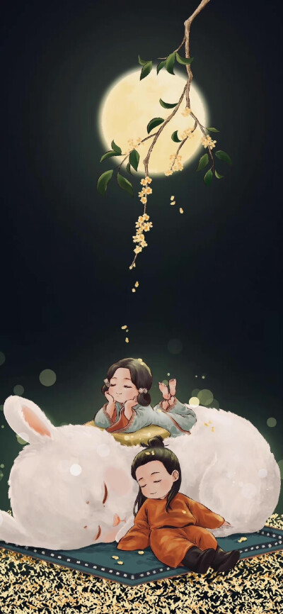 每逢佳节倍思亲 中秋
画师未知