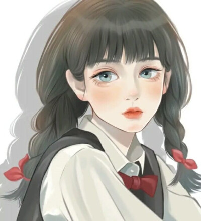 女生动漫头像：日落尤其温柔，人间皆是浪漫