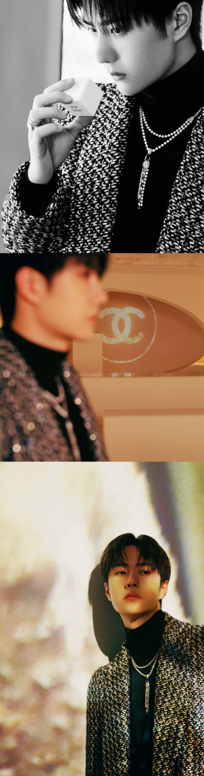 Oliverjune(摄影师)：
CHANEL_2021#感知香奈儿香水展#
@UNIQ-王一博 ​​​