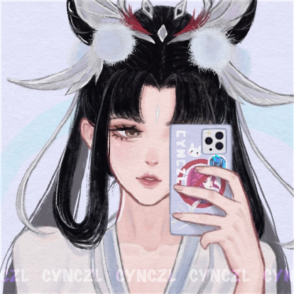 嫦娥手绘头像王者荣耀开黑头像王者头像赞评论更多