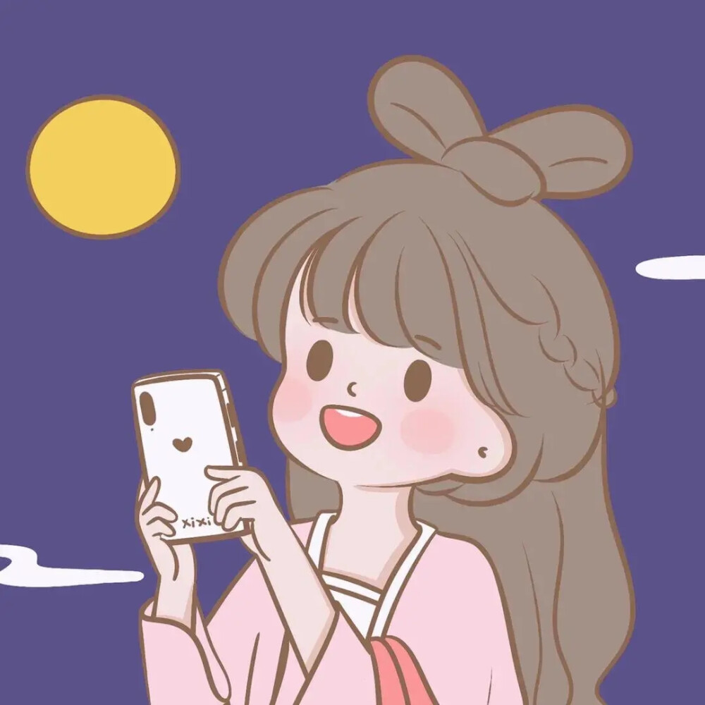 手绘头像｜手绘情头
画师 ：小希与阿树