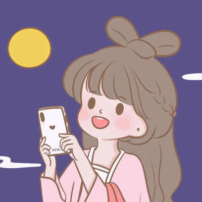 手绘头像｜手绘情头
画师 ：小希与阿树