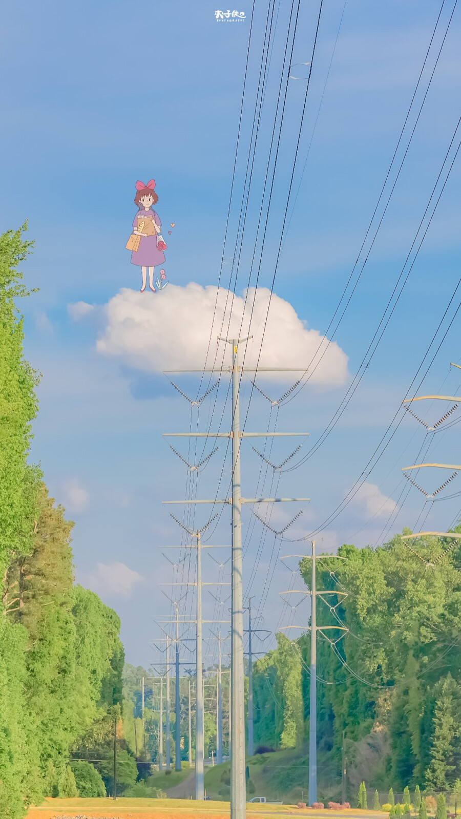 壁纸，但不知道作者大大。