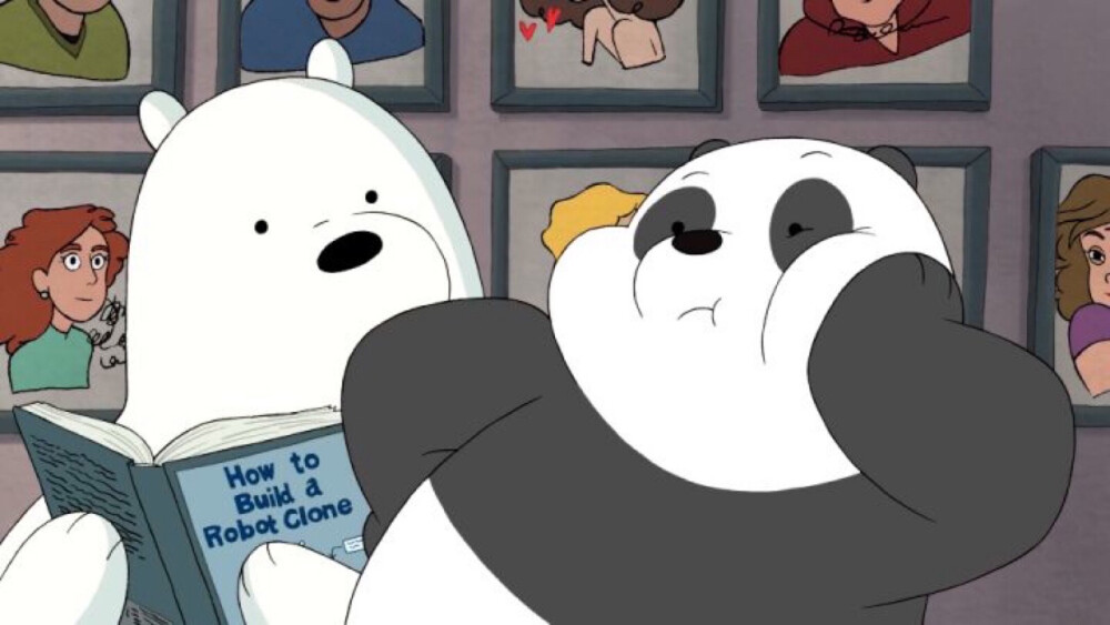 ✆ 截图｜美国动画｜咱们裸熊( We Bare Bears )