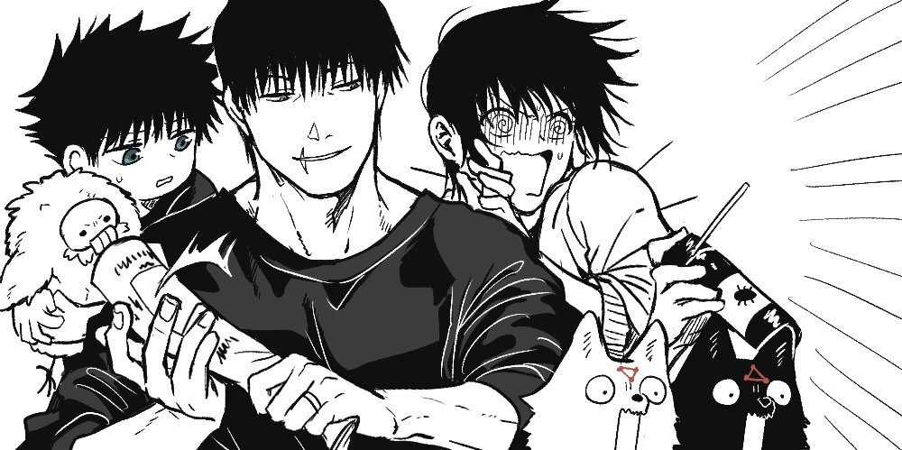 伏黑惠 伏黑甚尔 伏黑一家