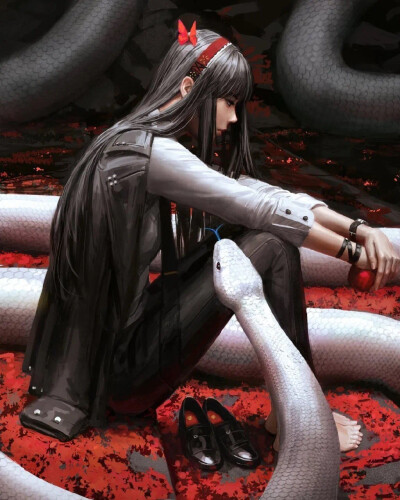 Guweiz的神秘插画
让人欲罢不能