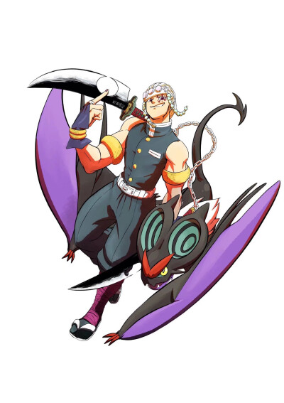 #鬼灭之刃#
九柱（twi:KakashiNokakato） ​​​