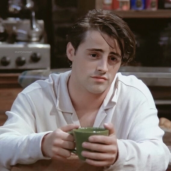 ‣ ɪ ᴡɪʟʟ ʙᴇ ᴛʜᴇʀᴇ ғᴏʀ ʏᴏᴜ.
‣ 老友记/头像/乔伊-Joey