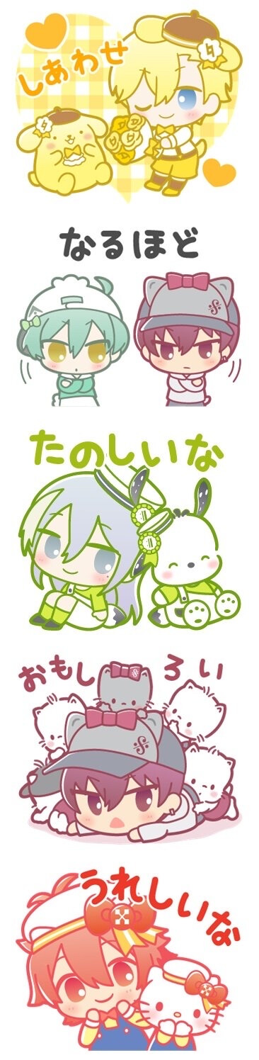 [IDOLiSH7-偶像星願×Sanrio Characters]（日版）