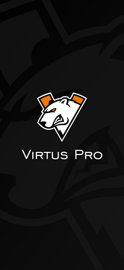 今天分享一张Virtus Pro战队的黑色简约壁纸，壁纸分辨3840x2160,3440Px1440P，2560×1080，2440x1400,1920x1080，1080×2340，希望大家喜欢