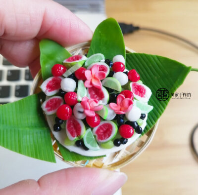 【黄家手作坊】黏土缤纷水果