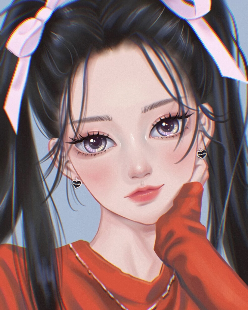 堆糖一婉（优质手绘头像）
不知原作 取之网络 侵权删并致歉。