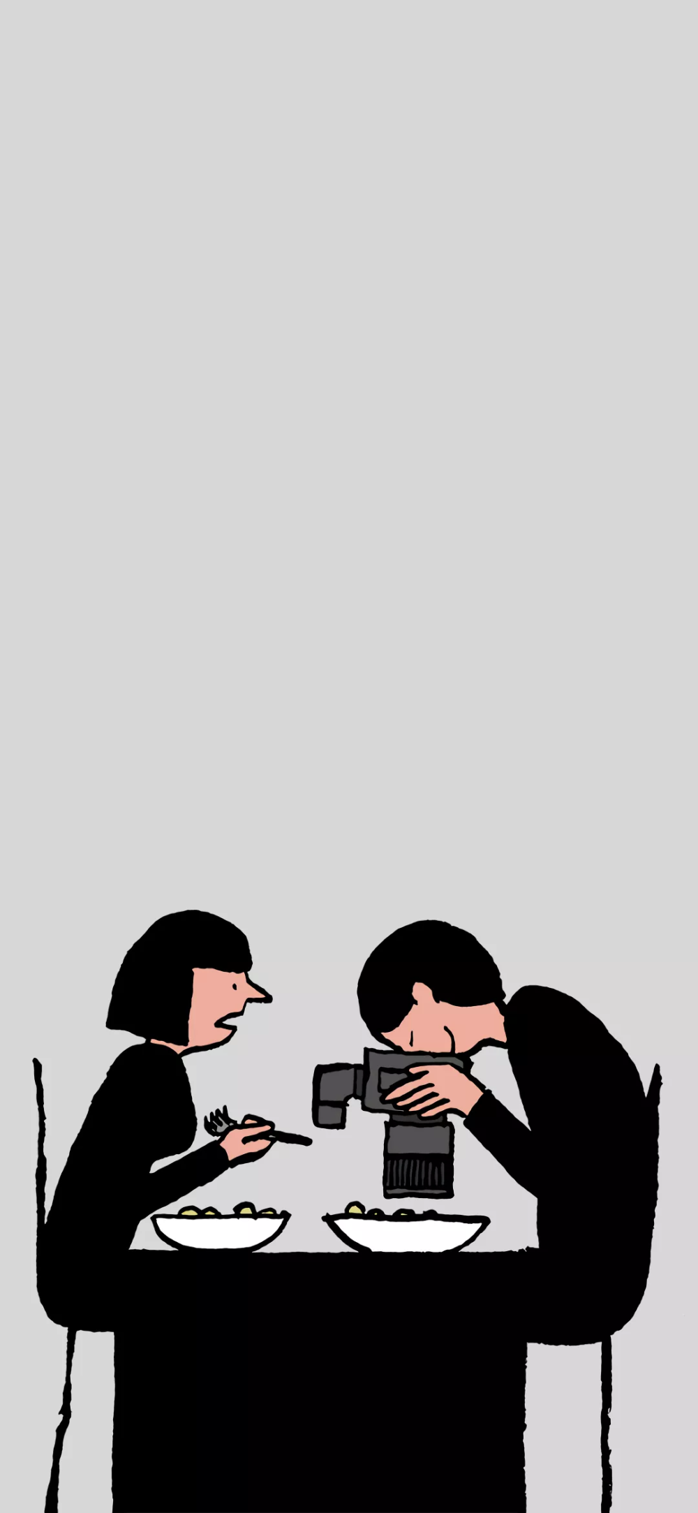 插画jean jullien的哲理插画系列Ⅱ~
ins：@jean_jullien