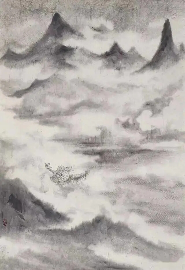 王珊：1975年生美术学中国画专业博士西安美术学院中国画学院山水画工作室主任 副教授陕西国画院青年画院常务副院长陕西省书画篆刻协会理事