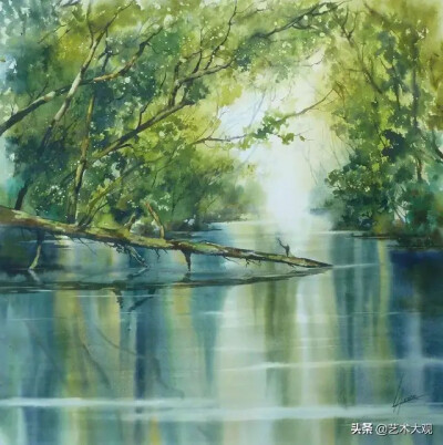 水彩风景