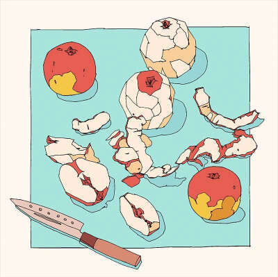 Apple。