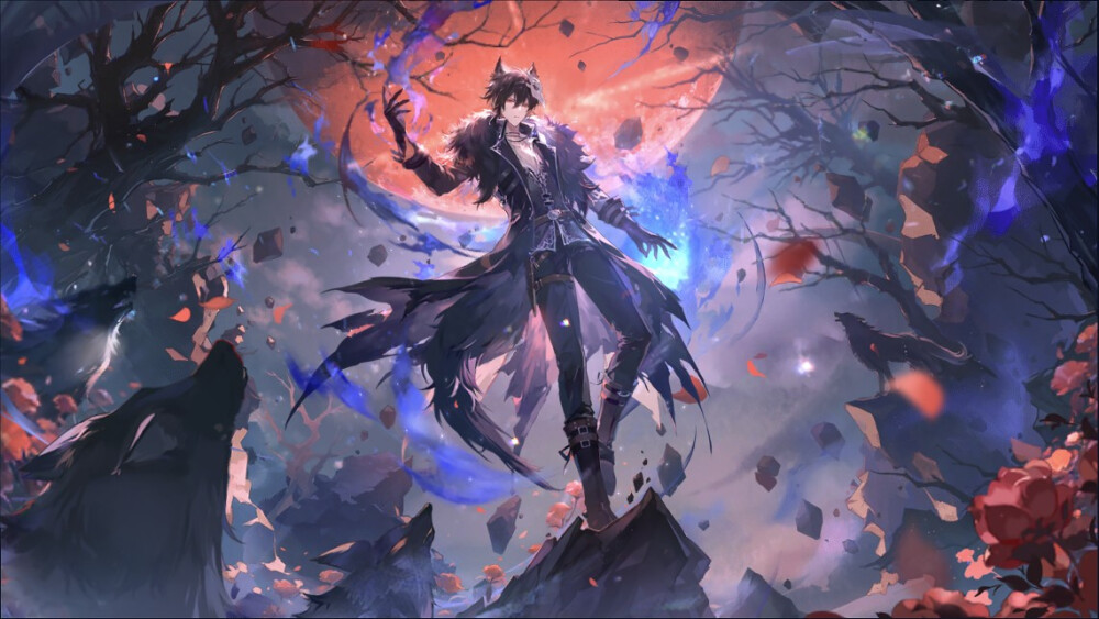 时空中的绘旅人 艾因 【群狼夜歌】 高清壁纸