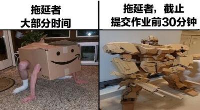 拖延症meme