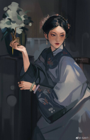 画师wb:-SXX7-  
米画师:困倦机器
b站:鲨锅鱼